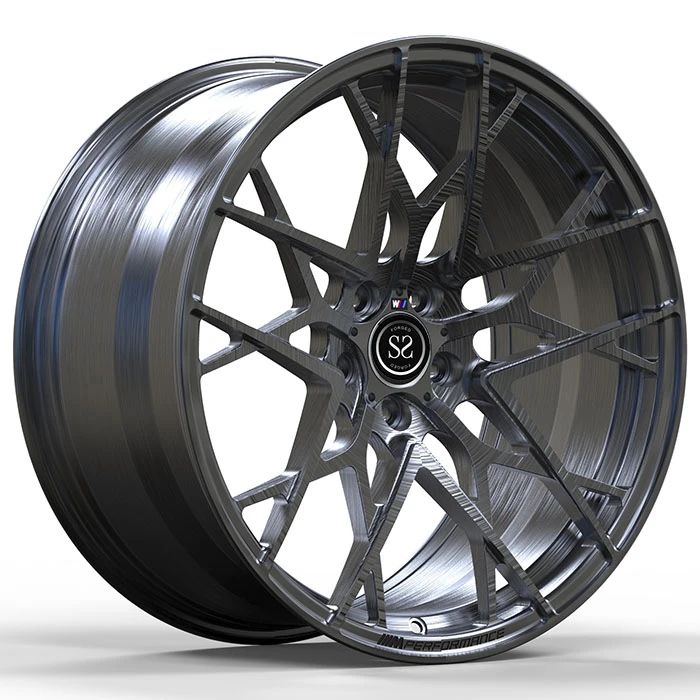 Brushed Black 20x10 a 21x11 Custom 1-PC ráfky pro Audi Rs6 C7 2013 rok
