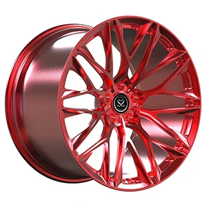 Nový styl Candy Red 19x8 a 19x10 Custom 1- PC kované ráfky pro Ferrrari F430 ...