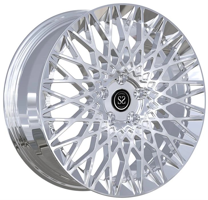 Kované ráfky 20" pro Porsche Macan S 2022 pro leštěné obličejové kartáčované hlavně