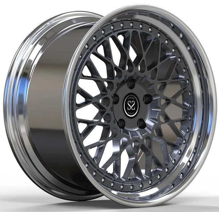 VW ID Buzz Custom Forged {{0}}PC ráfky 22x9,0 a 22x10,5 leštěný okraj