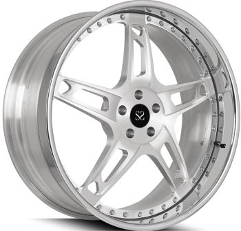 21palcové polské 2-PC kované ráfky aut pro automobily Lamborghin Aventador hliníkové ráfky 5x112 5x120