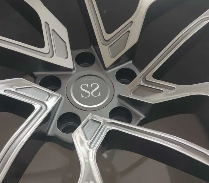 21*9 21*10 Brushed 1 Piece Forged Wheel Customized Logo Rim