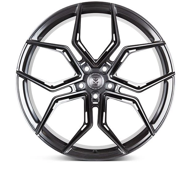 5x114.3 5x120 5x112 5x127 5x130 20 22 Inch Alloy Forged Alloy Car Wheel Barrel Rim