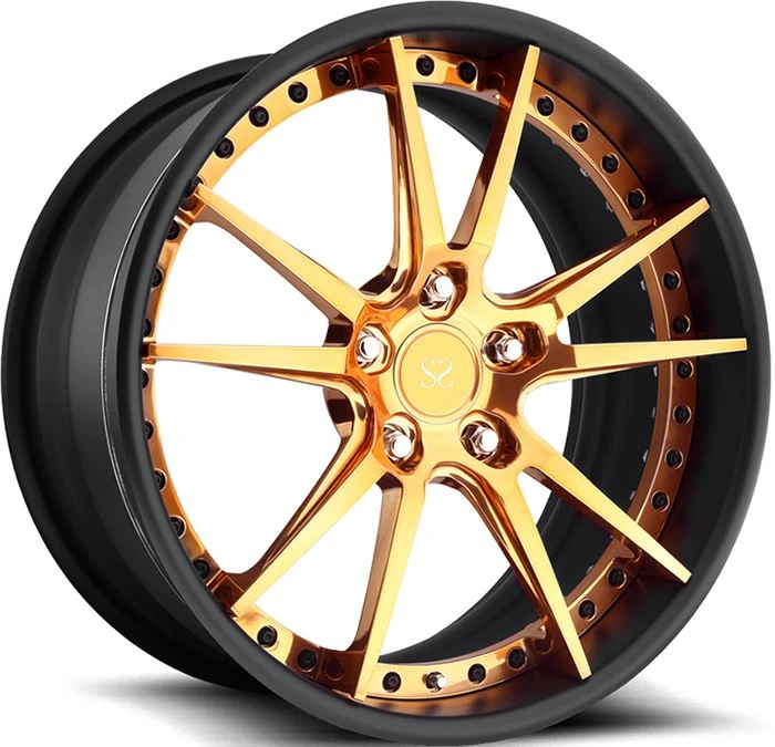 Kované hliníkové ráfky Porsche 991 Turbo 2-PC kované 20x9 a 20x12