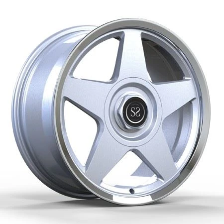 Silver Painting Concave 21 Inch Customized 2-PC Rims Wheels For 488