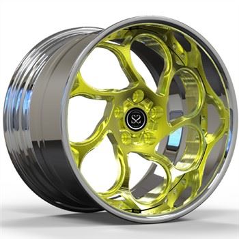 Složené 18x10 18x12 Deep Dish Nissan 240sx Custom 2dílné kované ráfky z hliníkové slitiny