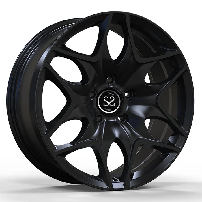 Audi SQ{{0}}.0 TDI Satin Black 10JX22 Custom Forged Monoblok Ráfky