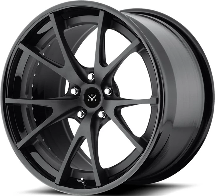 18 19 20 21 22 Inch For Lexus CT ES GS Black Machine Face 5x120 5x112 1-pc Forged Alloy Luxury Wheels