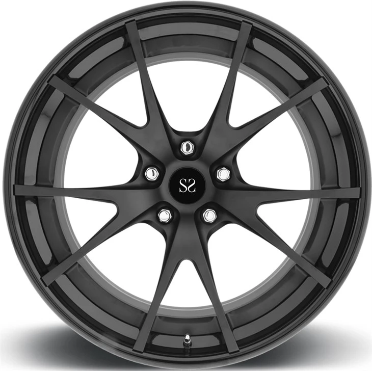 18 19 20 21 22 Palec pro Lexus CT ES GS Black Machine Face 5x120 5x112 1-ks kovaná luxusní kola z lehké slitiny